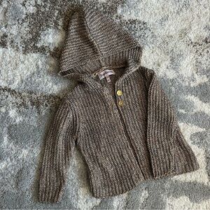 Juicy Couture sweater tan gold like new condition girl